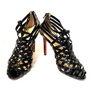 Christian Louboutin Arakna 100 Cage Sandals